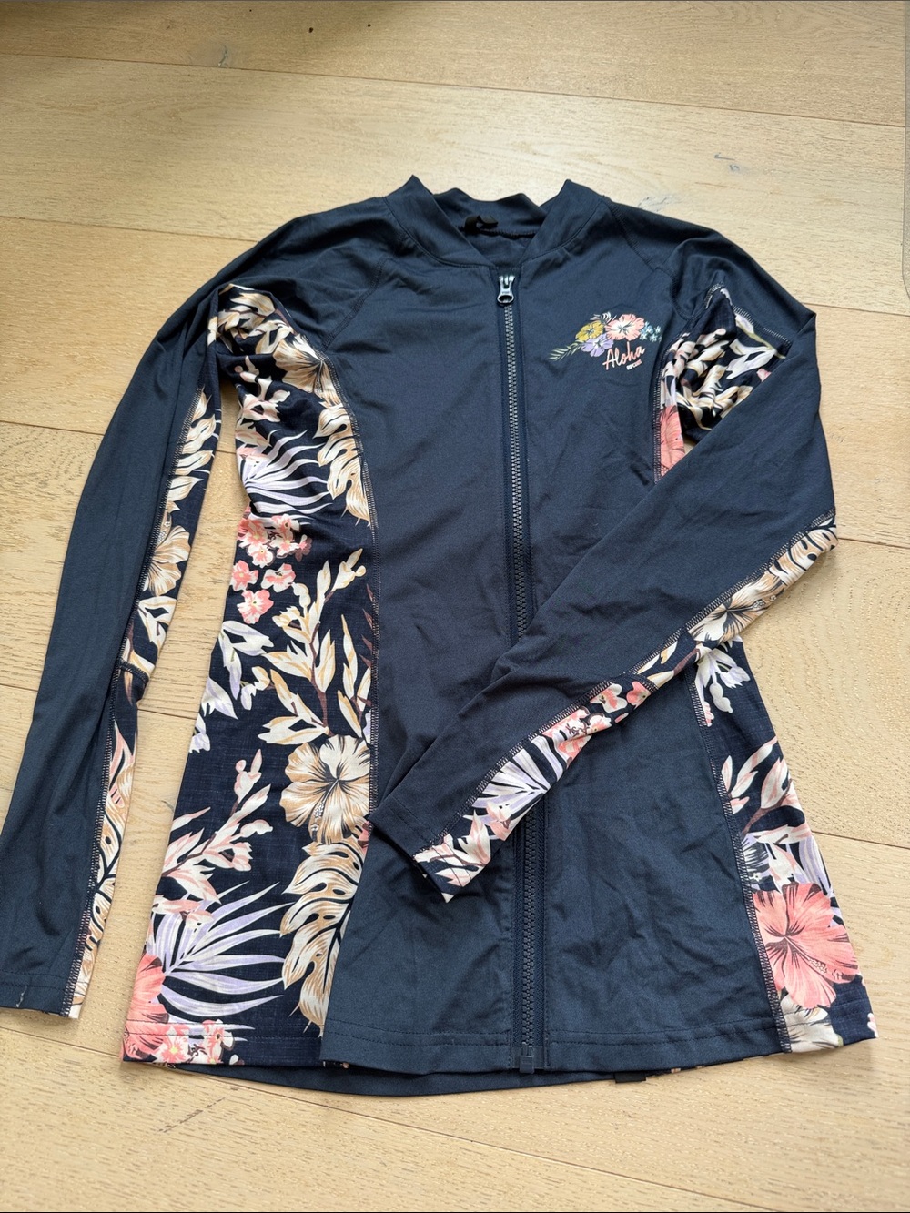 Rip Curl Zip Up Rash Guard